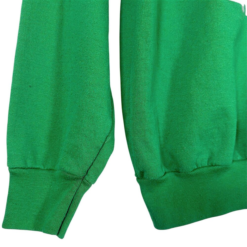 Vintage Garan NFL Eagles Sweatshirt Kelly Green 80s - Picture 5 of 13